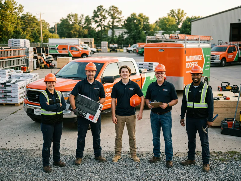 Natiowide Roofers - roof installation in Bluffton near me